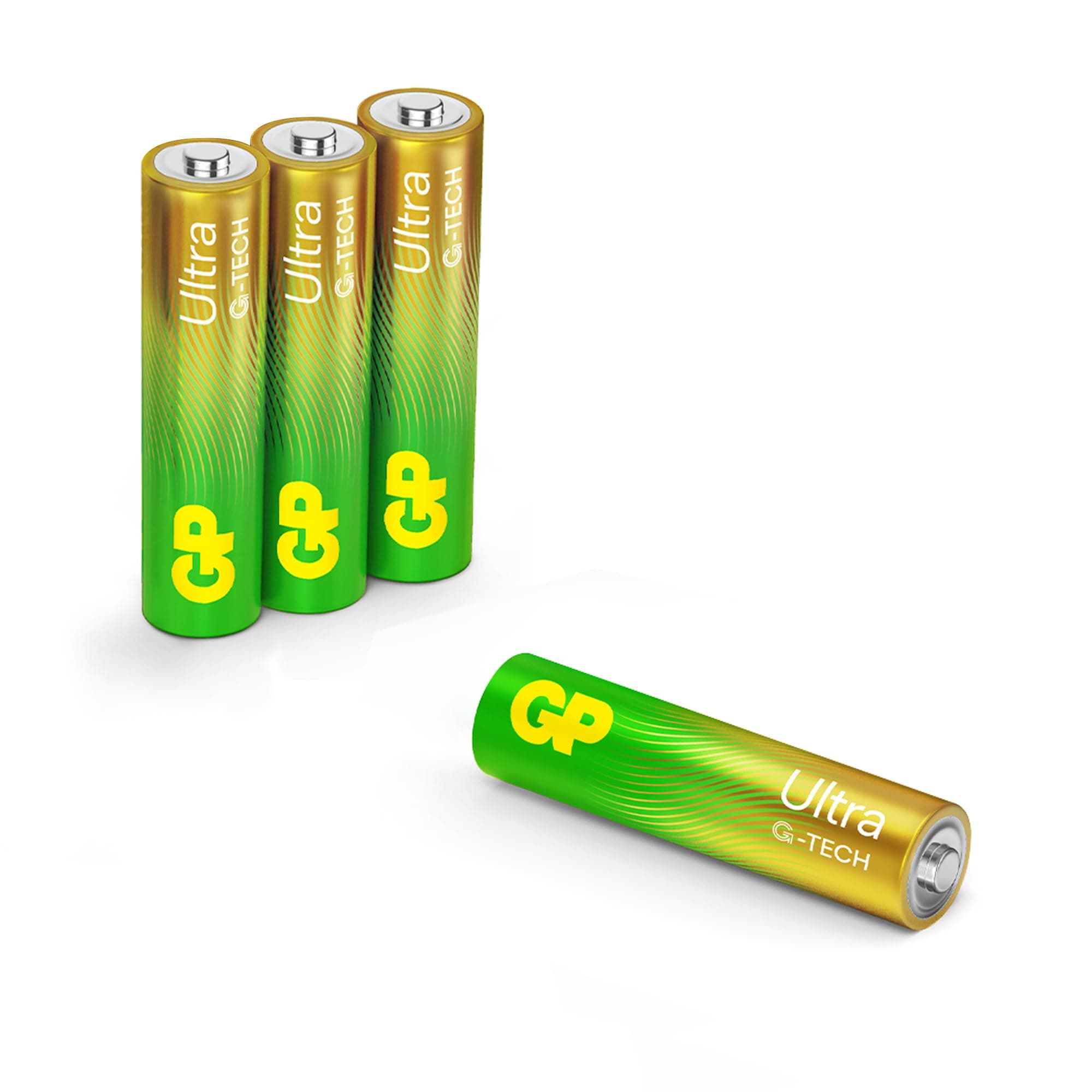 Алкална батерия GP ULTRA LR03 AAA /4 бр. в опаковка/ блистер 1.5V GP,GP24AU