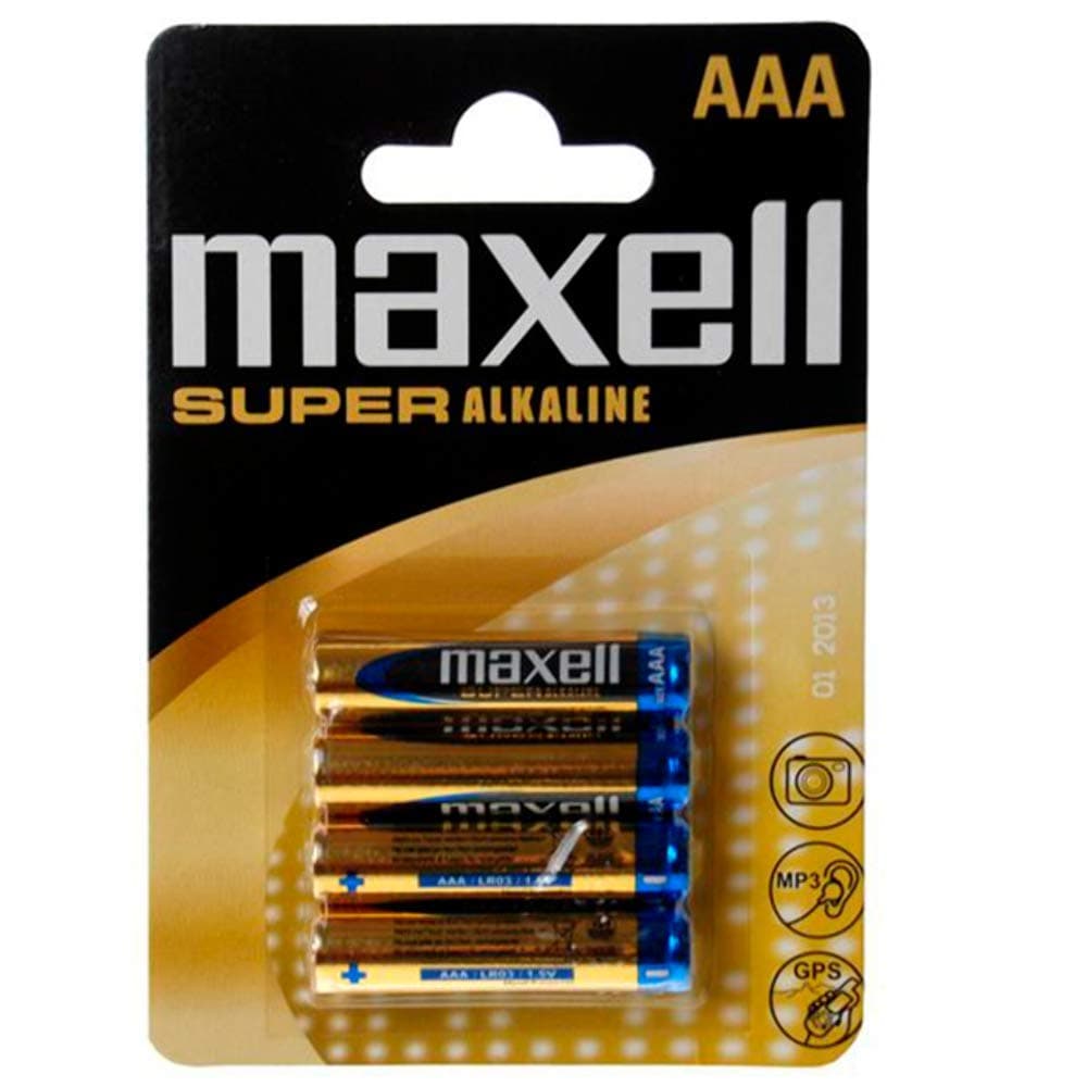 Супералкални батерии MAXELL LR03 XL /4 бр. в опаковка/ 1.5V