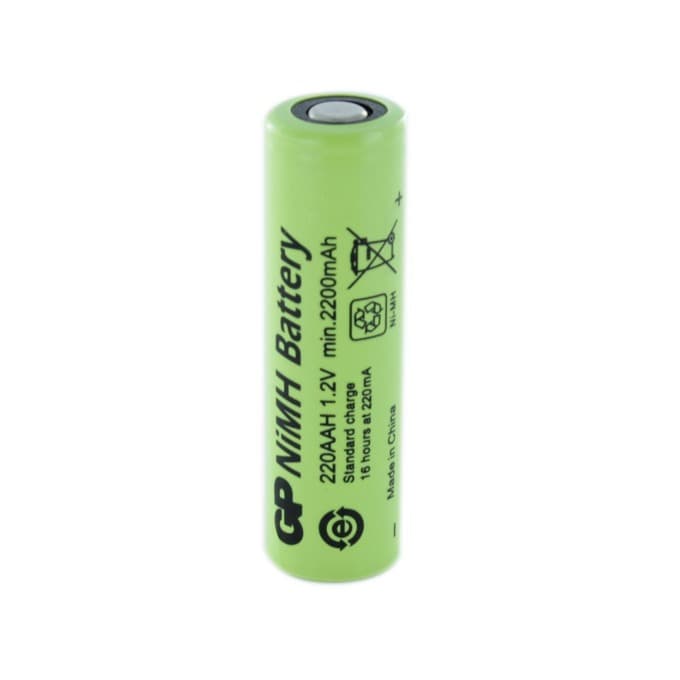 Акумулаторна Батерия R6 AA 220AAH-B 2200mAh NiMH 1 бр. BULK Industrial GP