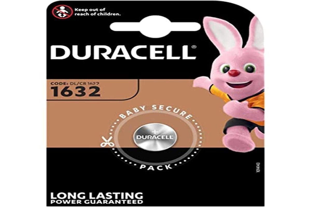 Бутонна батерия DURACELL CR-1632, 3V, Литиева