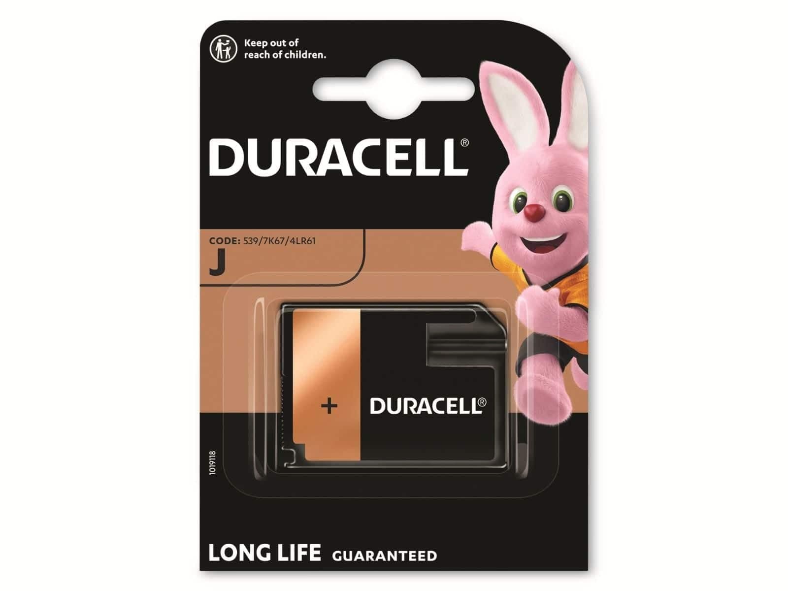 Батерия литиева J 7K67 6V 1PK блистер DURACELL