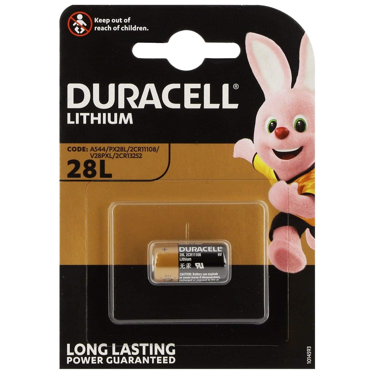 Литиева фото батерия PX28L/ 4LR44 -1бр. 6V DURACELL