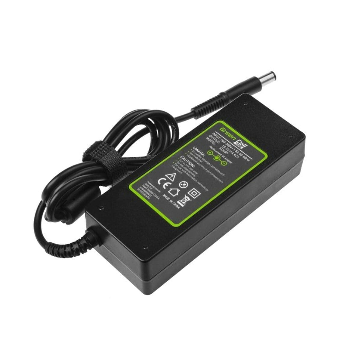 Захранване за лаптоп GREEN CELL, GC-AD09P-DELL, 19.5V, 4.62A