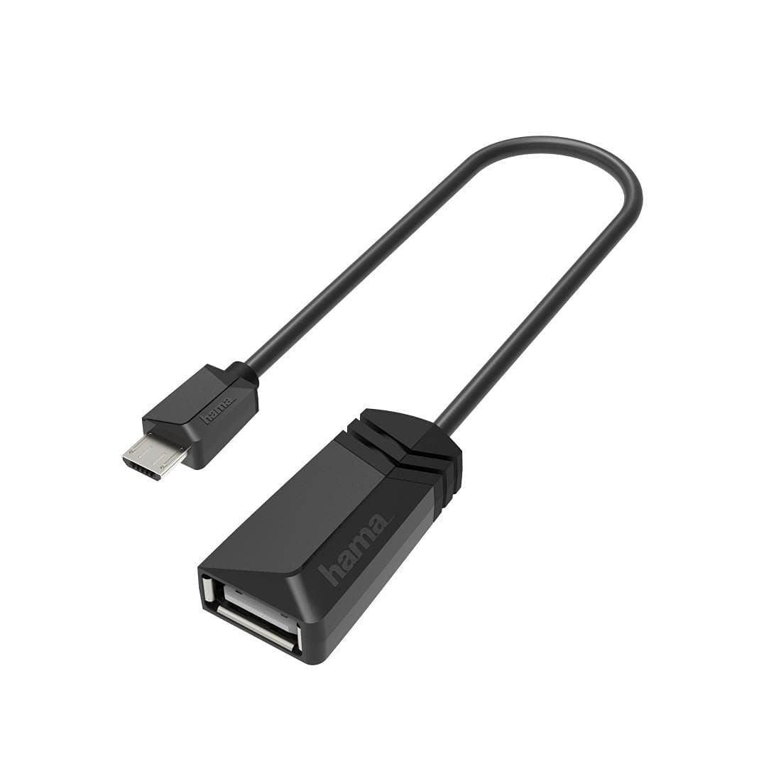 Адаптер HAMA USB-C мъжко - USB 3.2 Gen 1 A женско, 5Gbit/s, 0.15 м., Черен