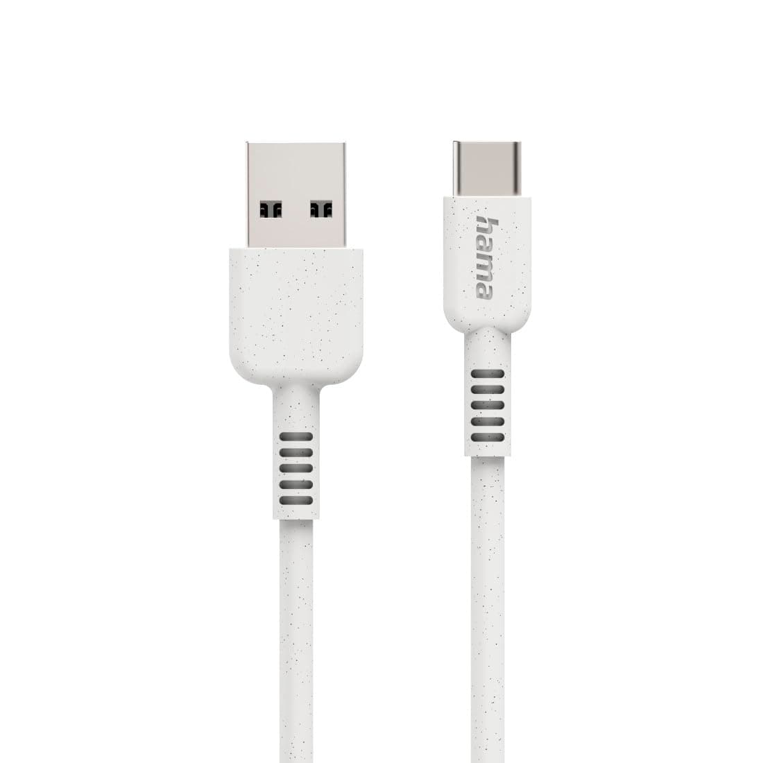 Кабел за зареждане HAMA "Eco", USB-A - USB-C, 1 м, 187281