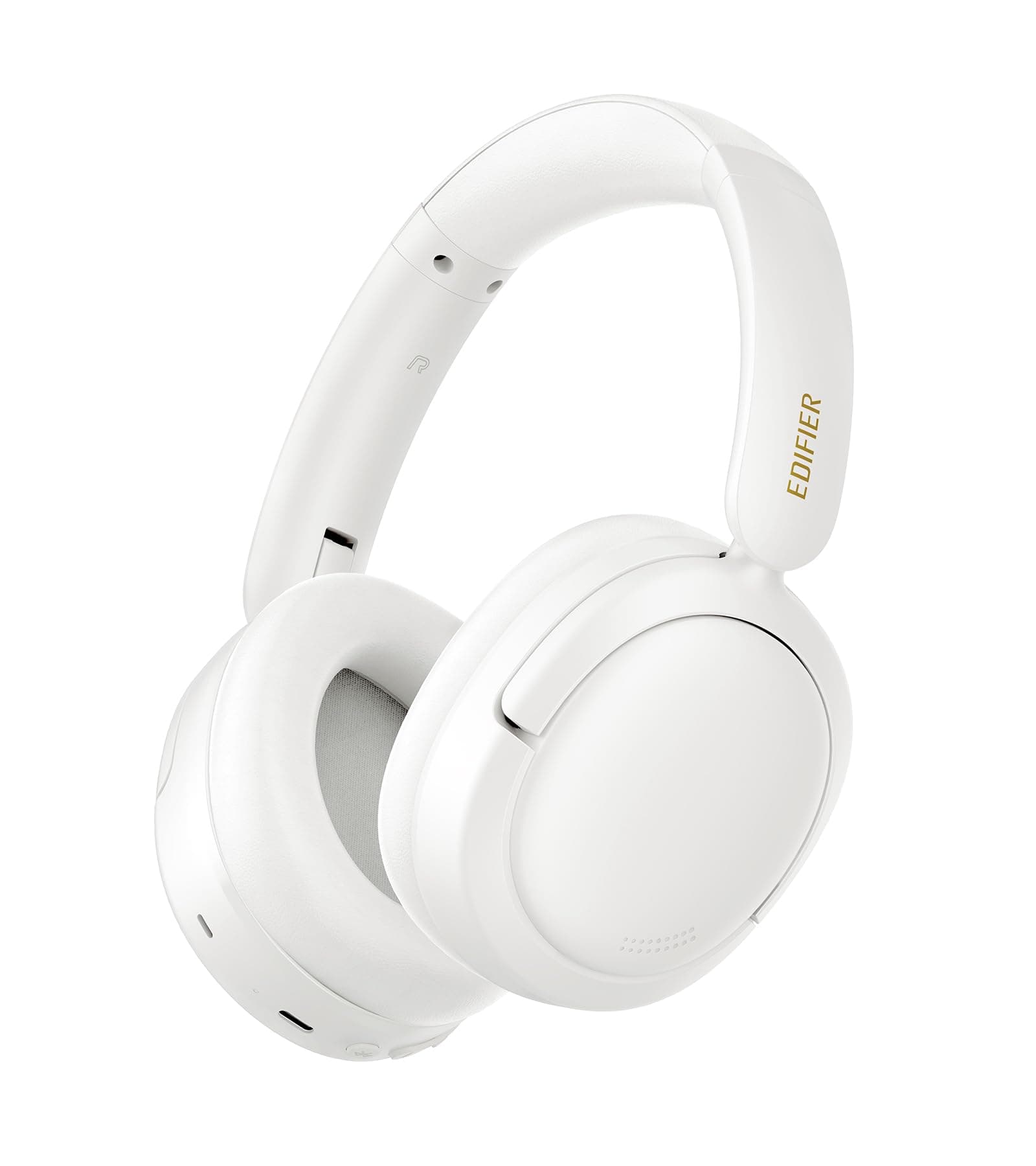 Слушалки Edifier W800BT SE, безжични, Bluetooth, микрофон, 40mm говорители, до 45 часа време на работа, бели