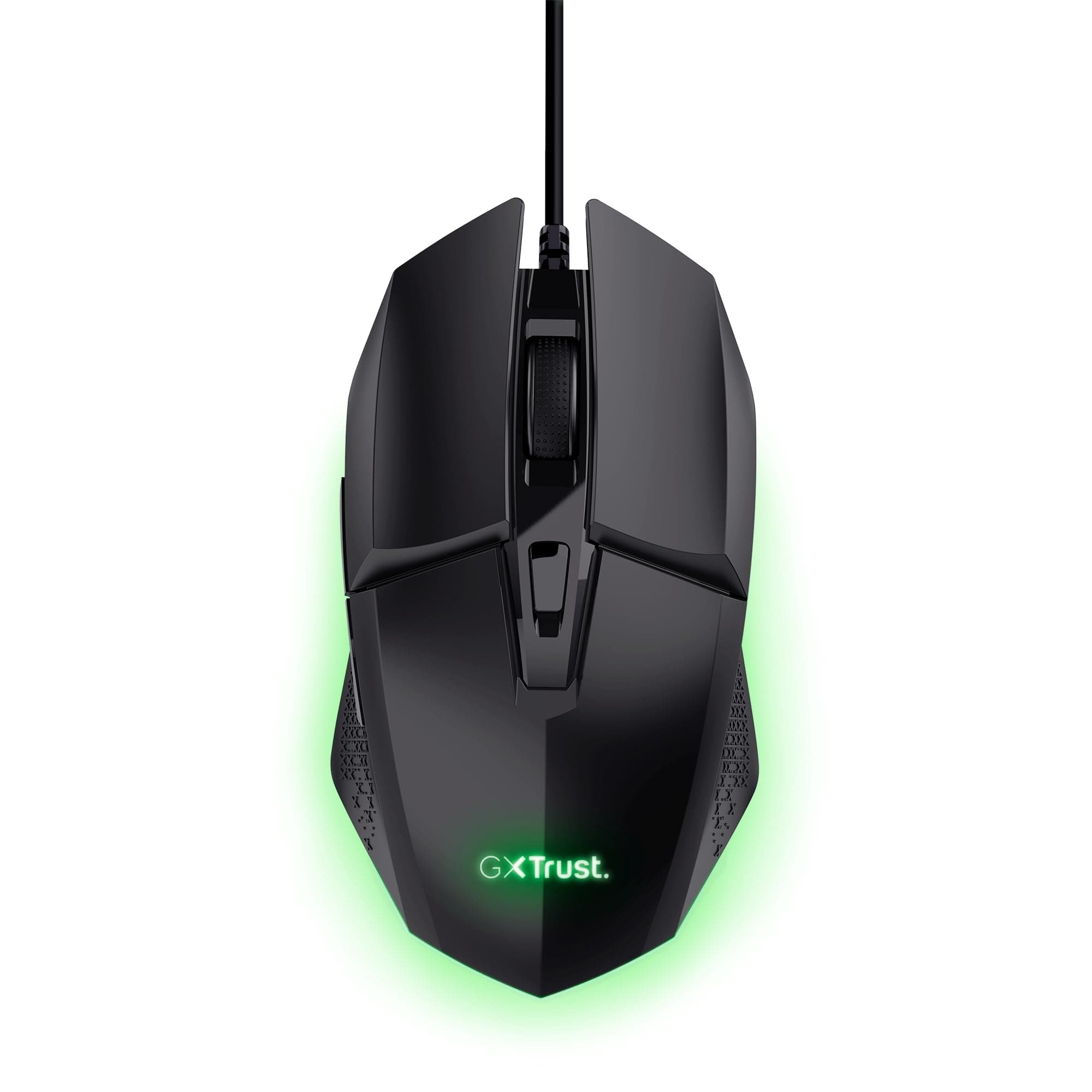 Мишка Trust GXT 109 Felox, оптична (6400 dpi), USB, черна, гейминг, 6 бутона