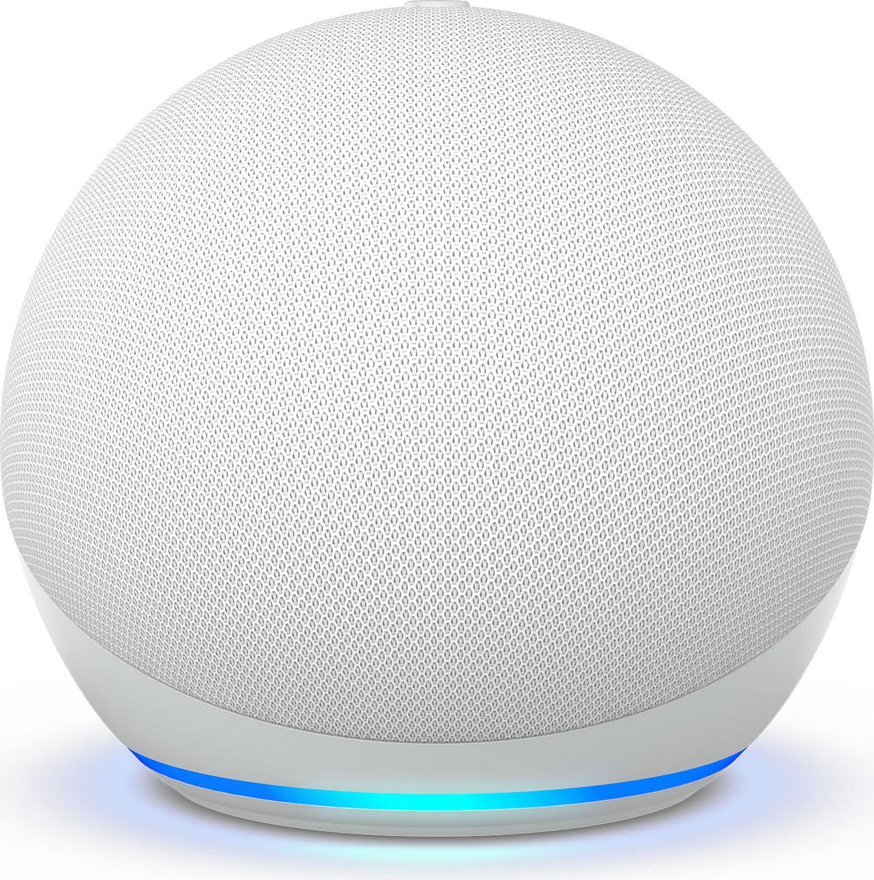 Преносима смарт тонколона Amazon Echo Dot 5, Гласов асистент, Alexa, Бяла