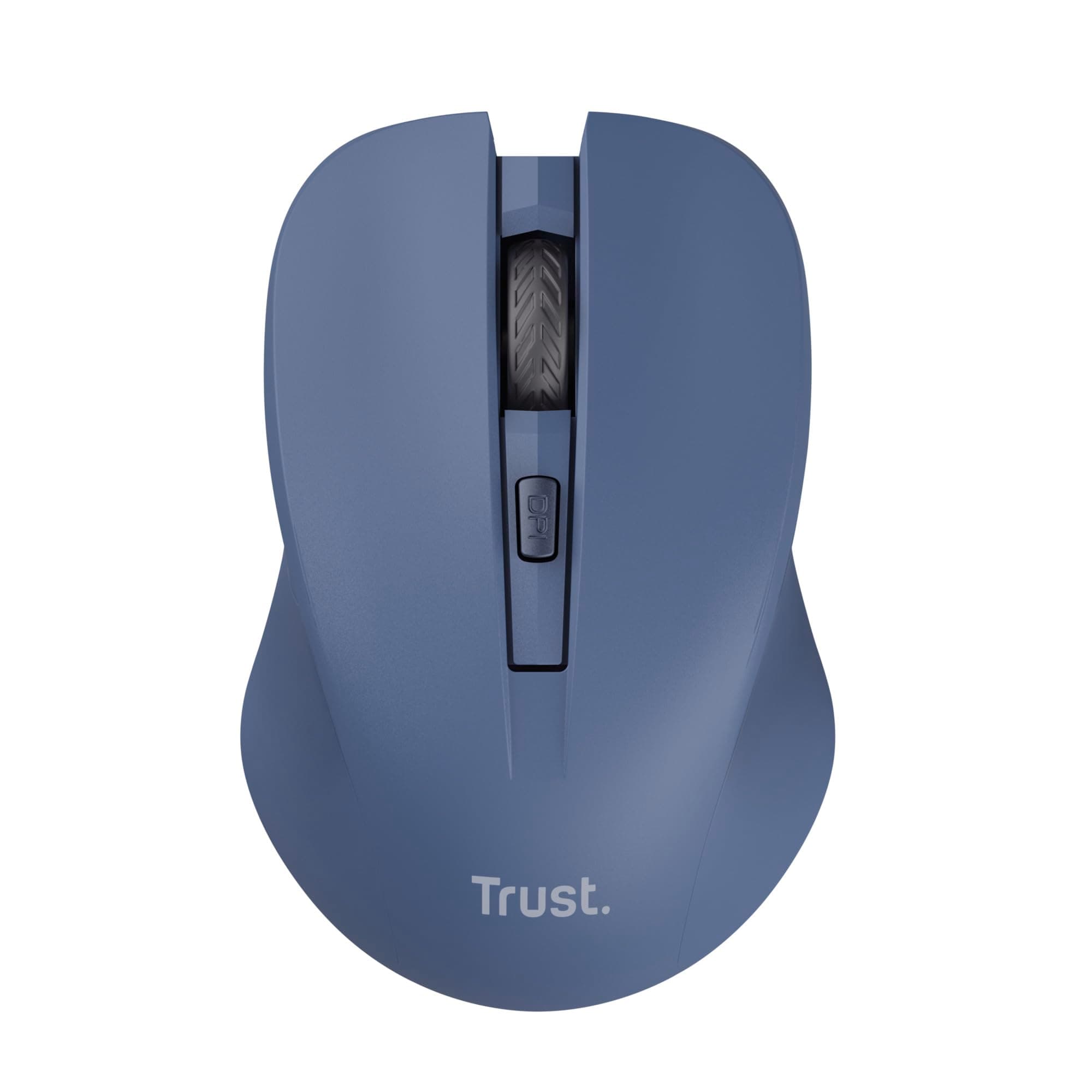 Мишка Trust Mydo Silent (25042), оптична (1800 dpi), безжична, USB, синя