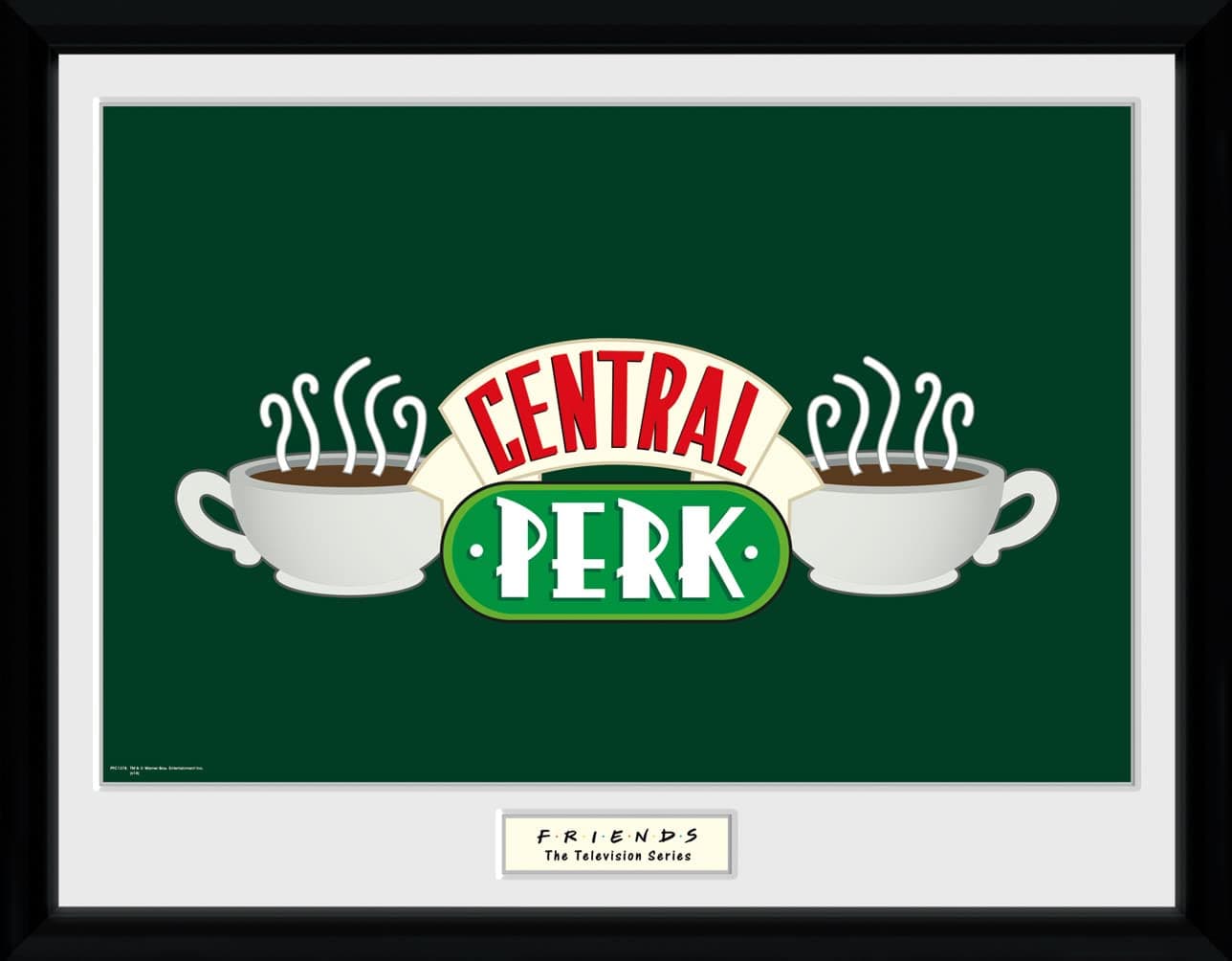GBEYE FRIENDS - Framed print "Central Perk" (30x40)