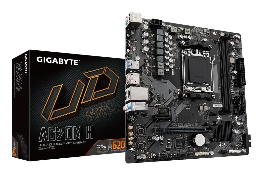 Дънна платка GIGABYTE A620M H socket AM5, DDR5
