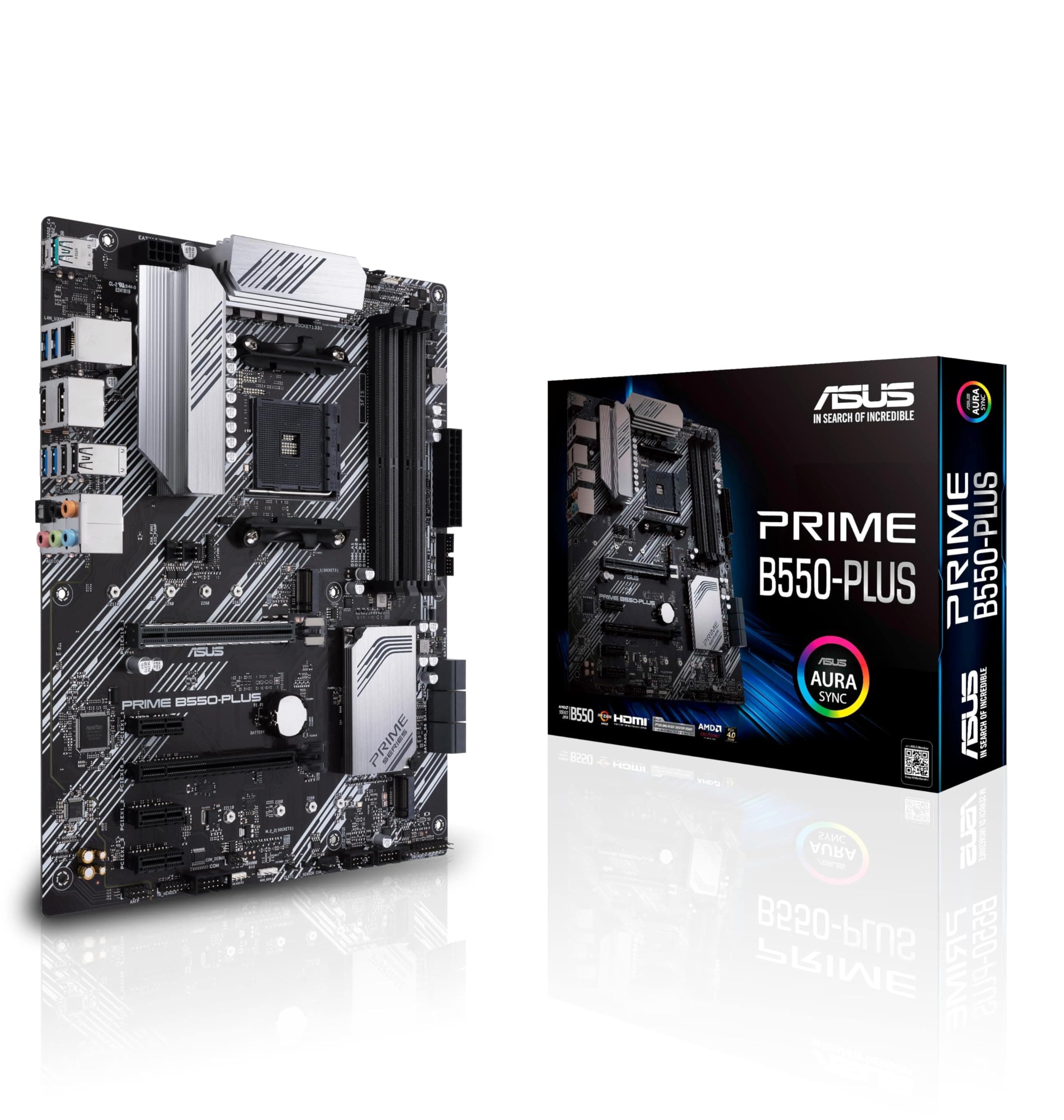 Дънна платка ASUS PRIME B550-PLUS, socket AM4
