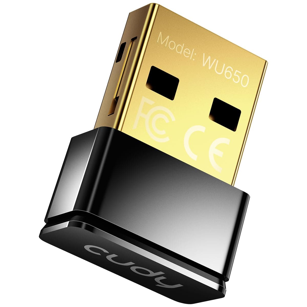 Безжичен нано адаптер Cudy WU650S, USB 2.0, 2.4/5 Ghz, Вградена антена 2dBi