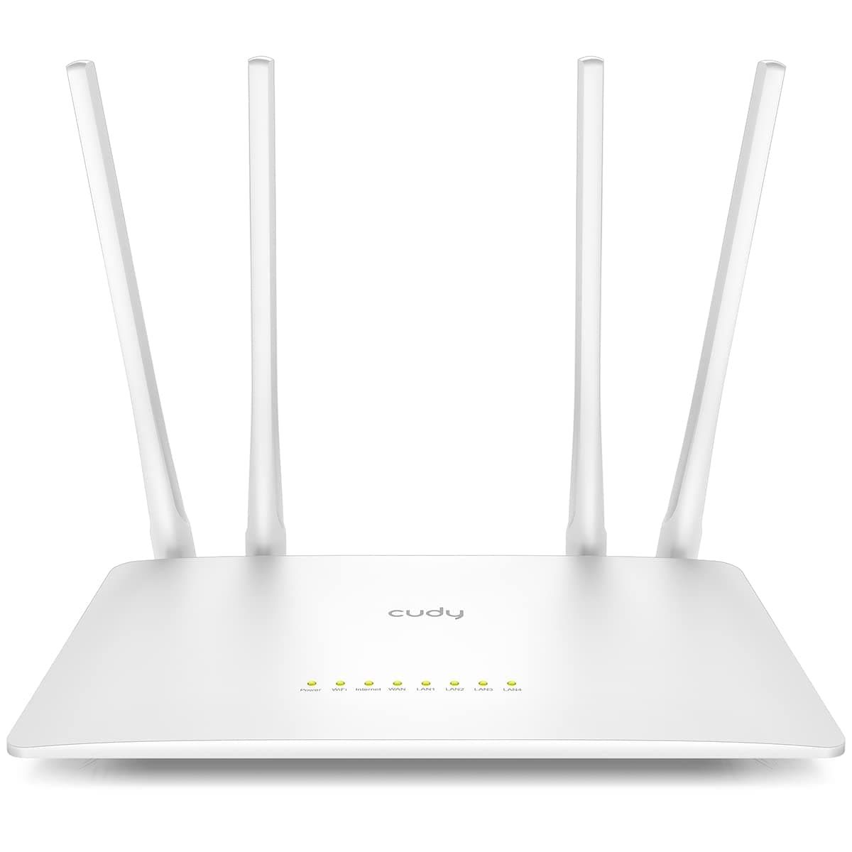 Безжичен рутер Cudy WR1200, V2.0, 2.4/5 GHz, 300 - 867 Mbps, 10/100/