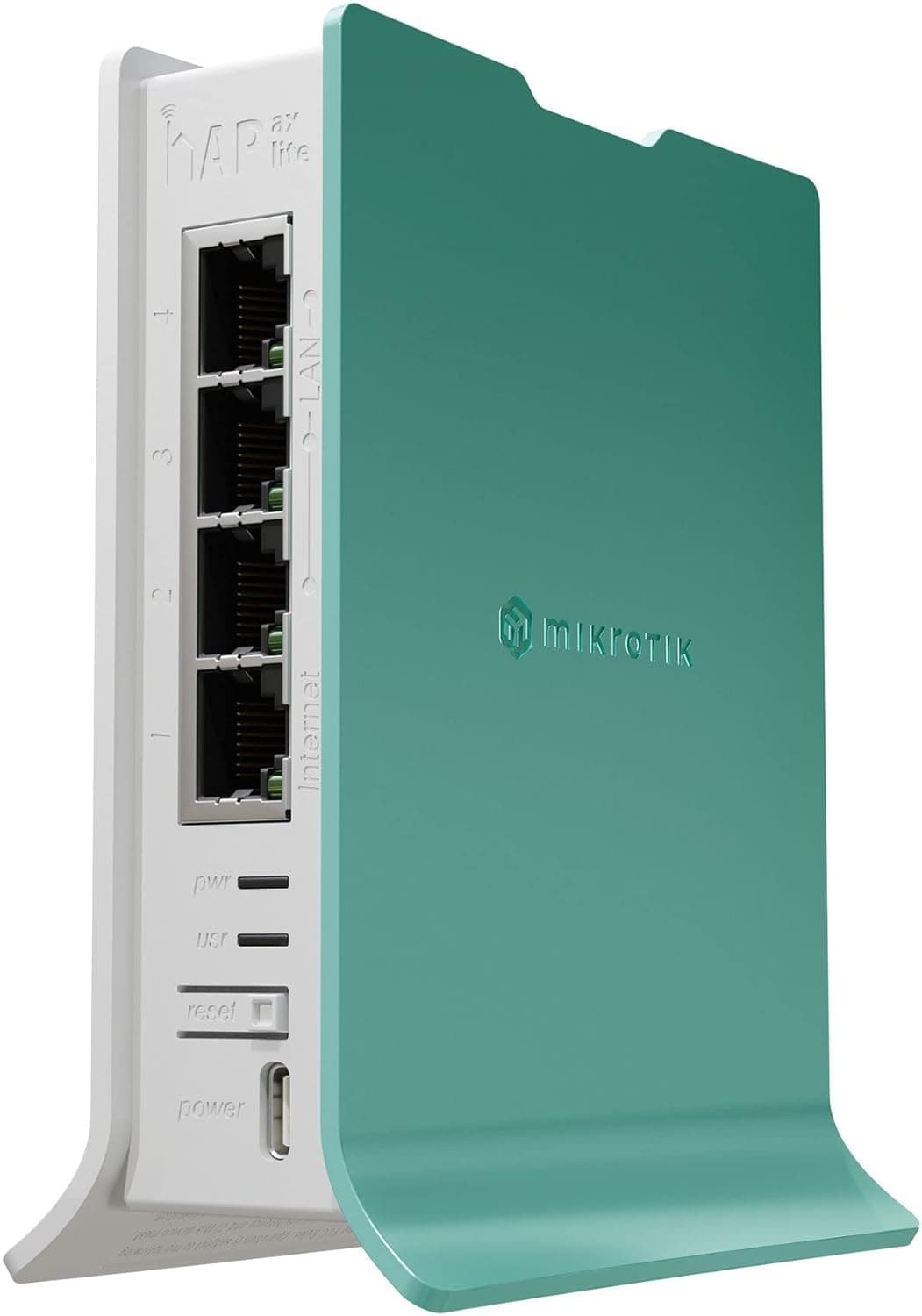 Рутер MikroTik L41G-2axD&FG621-EA hAP ax lite, LTE6, 2.4GHz, 4x10/100/1000, WiFi