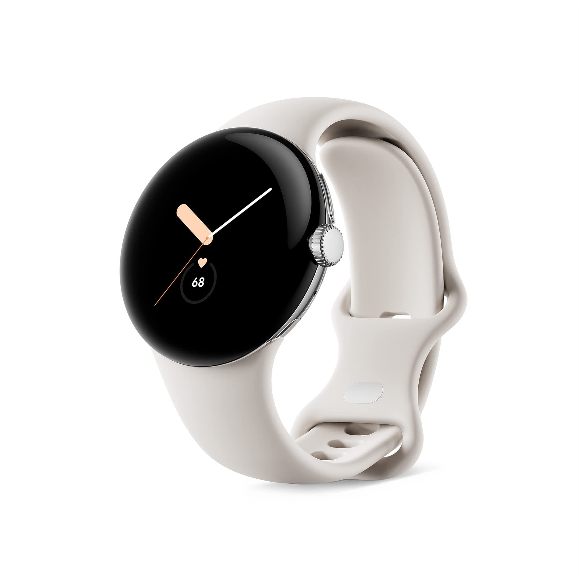 Смарт часовник GOOGLE Pixel Watch 41mm (LTE) Silver/Charcoal