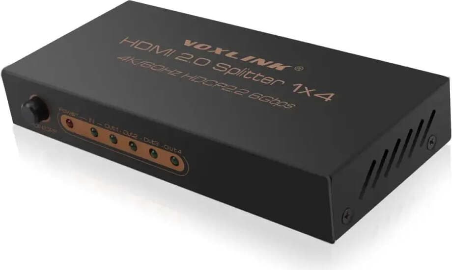 HDMI сплитер ESTILLO HDSP0009M1, 1/4, 4K/60Hz