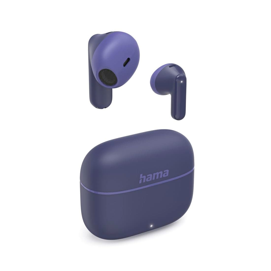 Слушалки Hama Freedom Light II, безжични, Bluetooth, микрофон, управление с гласови асистенти Google и Siri, до 5 часа време на работа, сини
