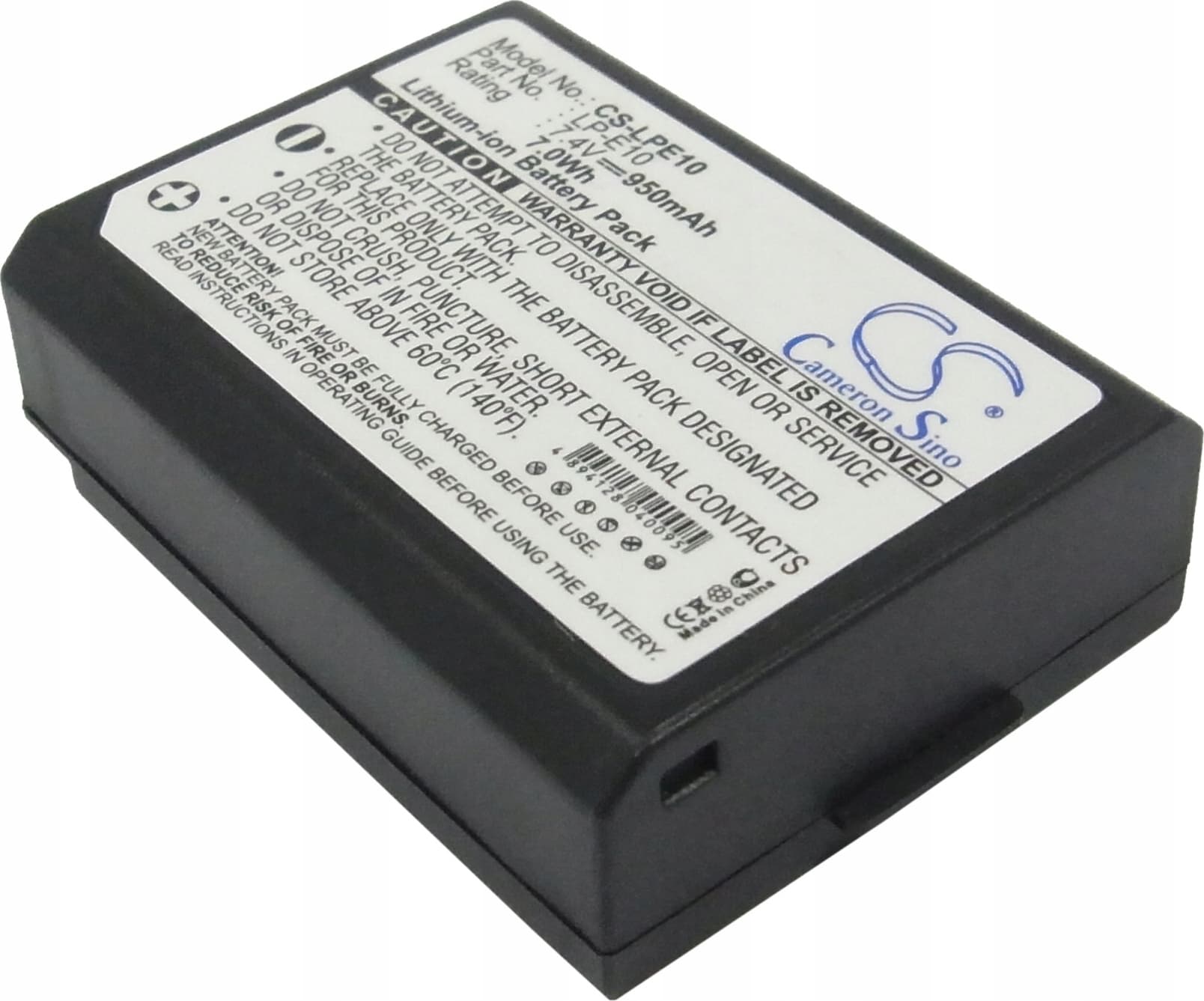 Батерия за апарат CANON LPE10 LiIon 7.4V 950mAh Cameron Sino