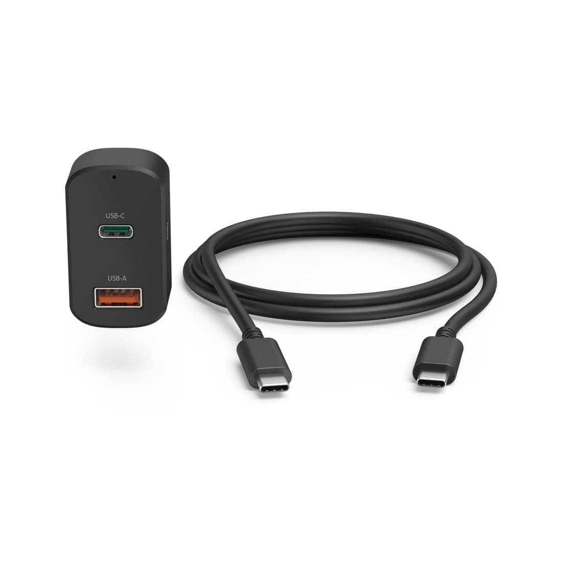 Зарядно за лаптоп за кола HAMA, USB-C, (PD), 5-20 V/ 65 W, 200018