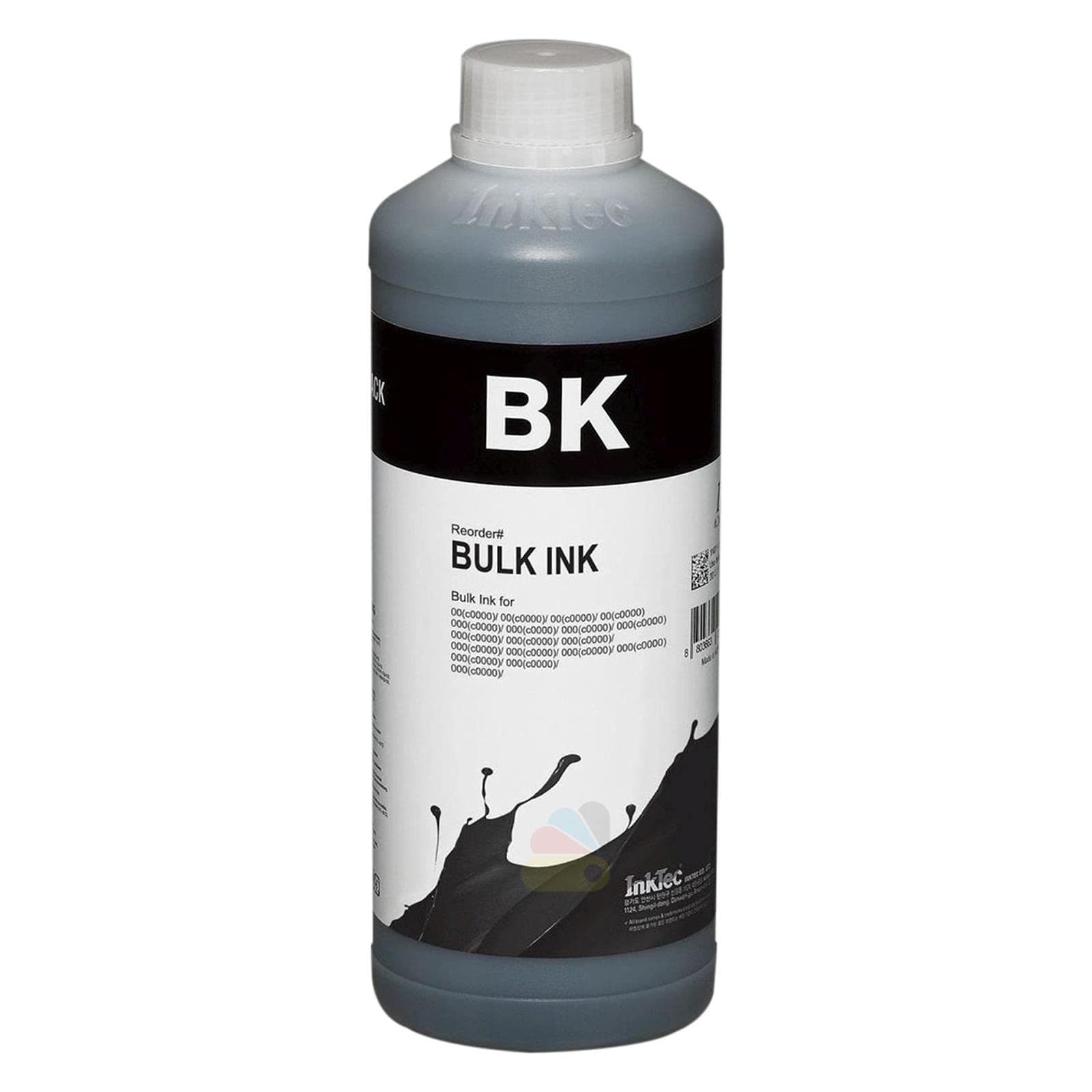 Бутилка с мастило INKTEC за HP-5088,OfficetJet K550/K5300/L7380, 1000 ml, Черен