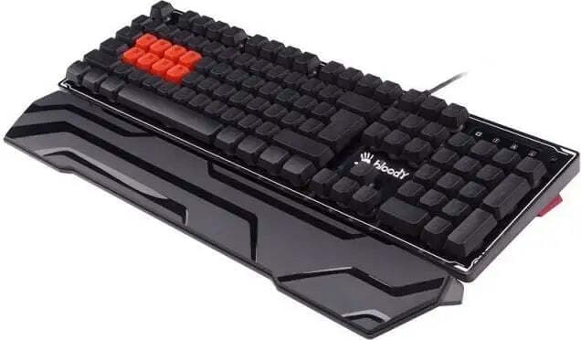 Геймърска механична клавиатура A4tech Bloody B3370R, 8 LK клавиша, Черен