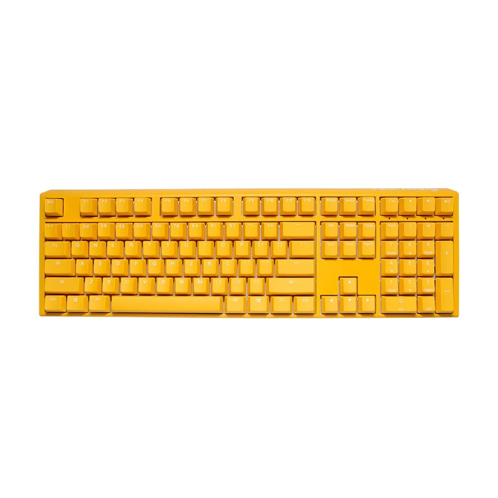 Геймърска механична клавиатура Ducky One 3 Yellow Full-Size, Cherry MX Clear