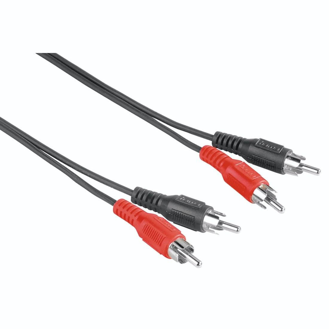 Аудио кабел HAMA, 2 x Чинч - 2 x Чинч, 1.5м, Черен