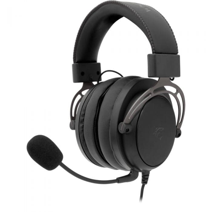 Слушалки White Shark GH-2341 GORILLA, микрофон, 3.5mm жак, гейминг, черно/сиви