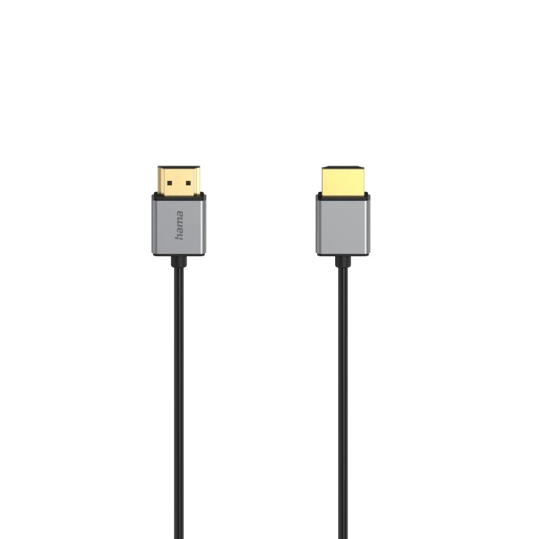 Кабел Hama, HDMI мъжко - HDMI мъжко, 8K, Алуминий, 1.5 м