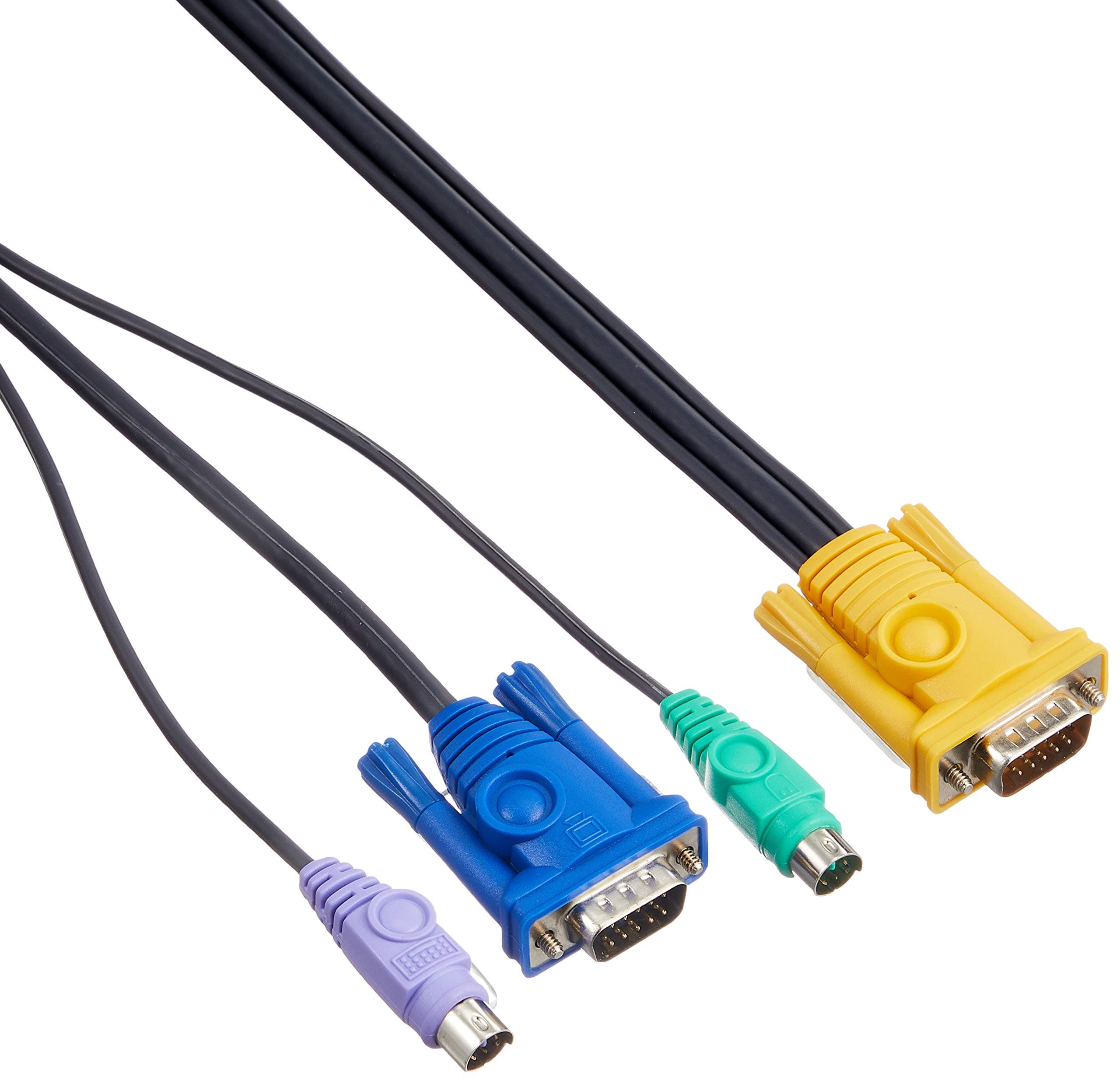 KVM кабел ATEN 2L-5210P, PS/2 KVM към 3in1 SPHD, 10 м