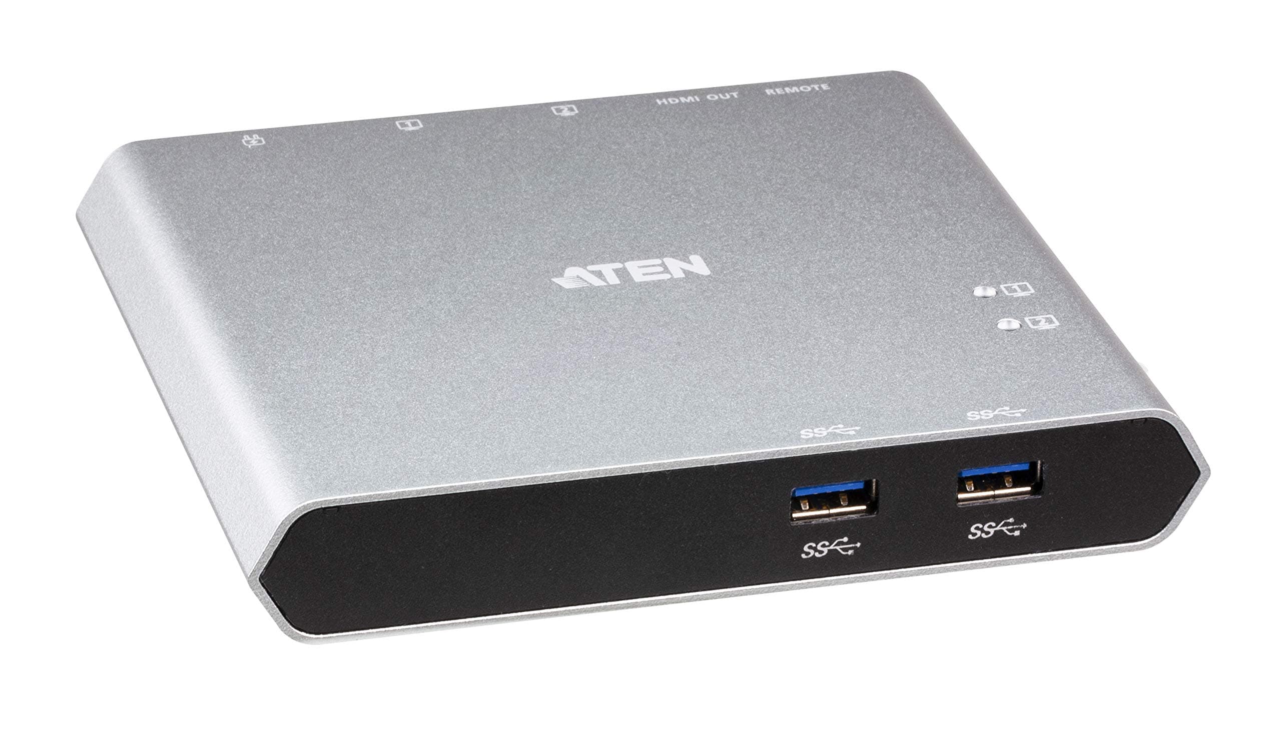 KVM превключвател, ATEN US3310, 2-портов, 4K, HDMI, USB-C