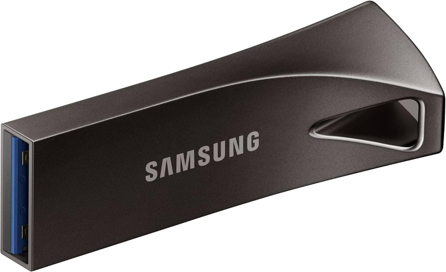 USB памет Samsung BAR Plus, 64GB, USB-A, Titanium Gray