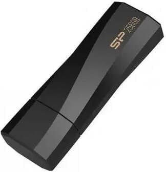 USB памет SILICON POWER Blaze B07, 256GB, USB 3.2, Черна