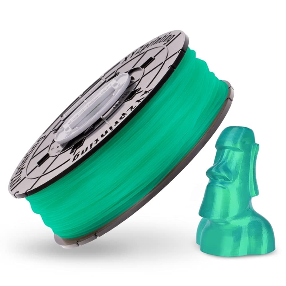 Консуматив за 3D принтер XYZprinting - PLA (NFC) filament, 1.75 mm, Clear GREEN