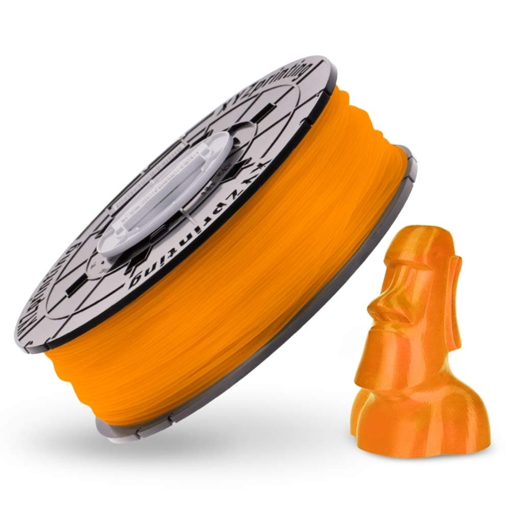Консуматив за 3D принтер XYZprinting - PLA (NFC) filament, 1.75 mm, Clear TANGERINE