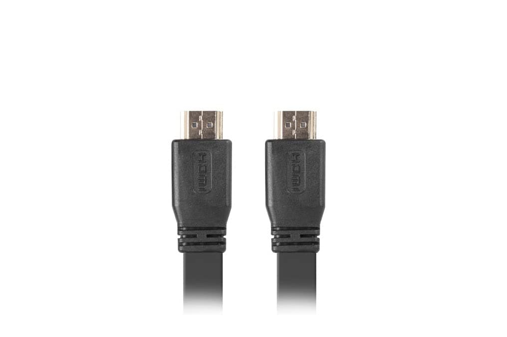 Lanberg HDMI M/M V2.0 cable 1.8m, 4K flat, black