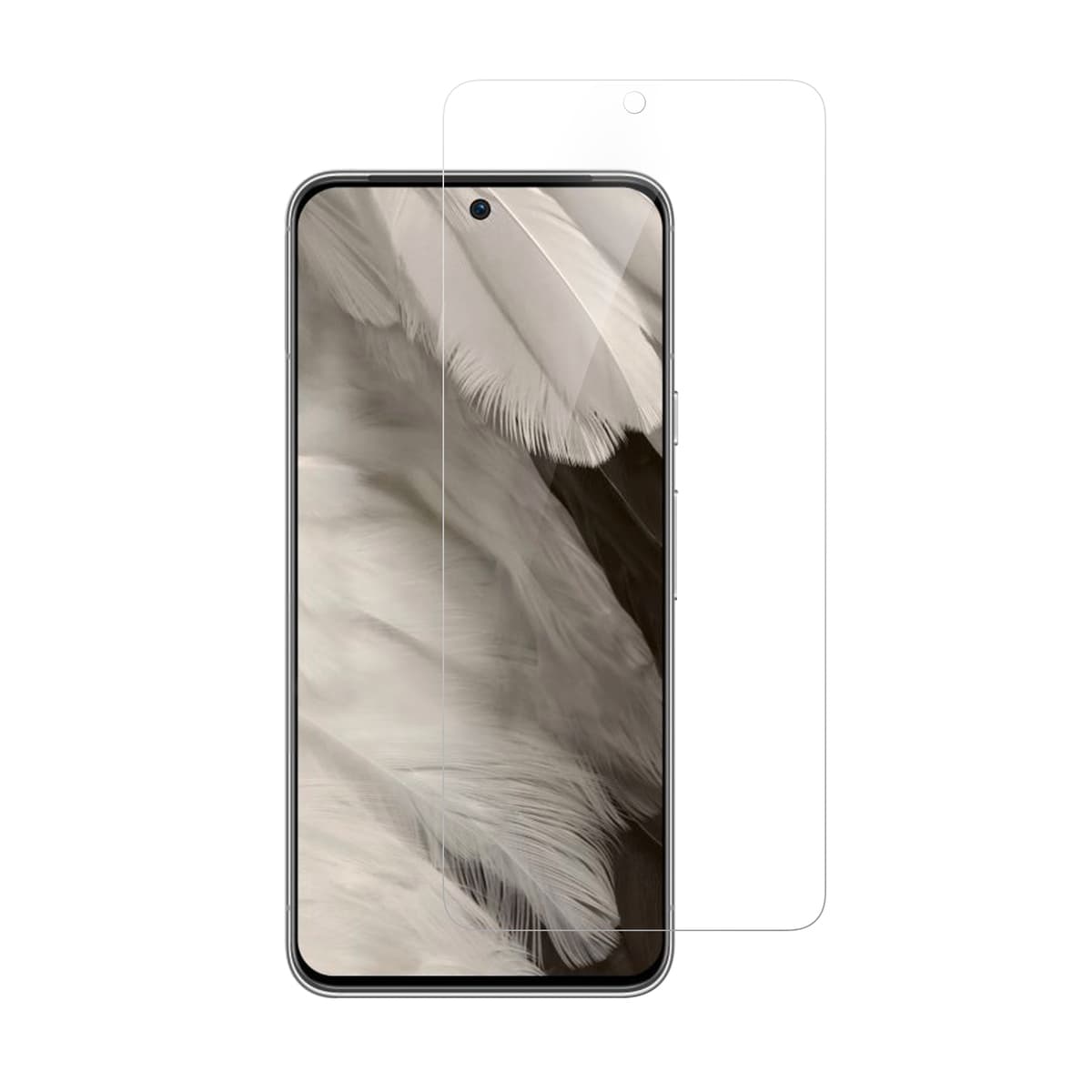 Калено стъклено защитно покритие за дисплея на Google Pixel 8 - 4smarts Second Glass Tempered Glass 2.5D (прозрачен)