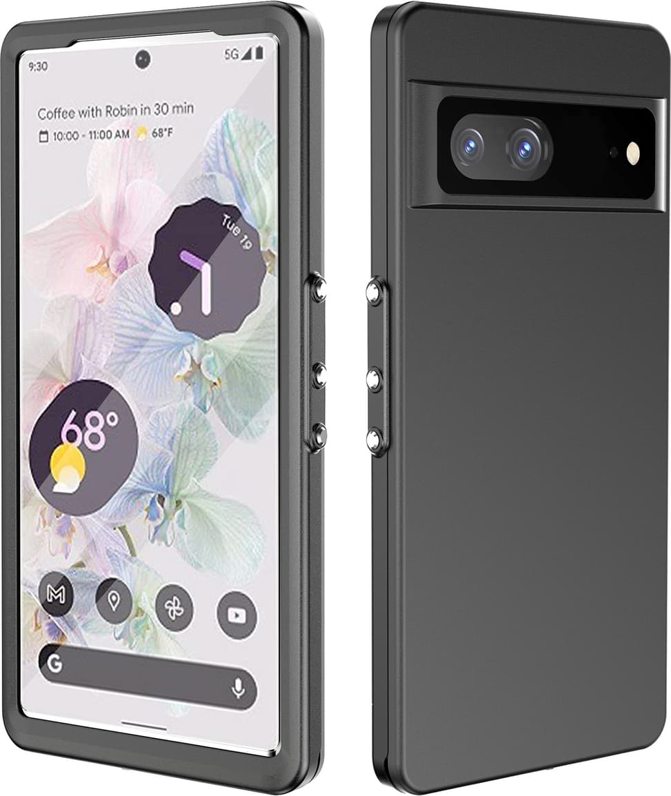 Ударо и водоустойчив кейс за Google Pixel 8 Pro - 4smarts Rugged Case Active Pro STARK (черен)