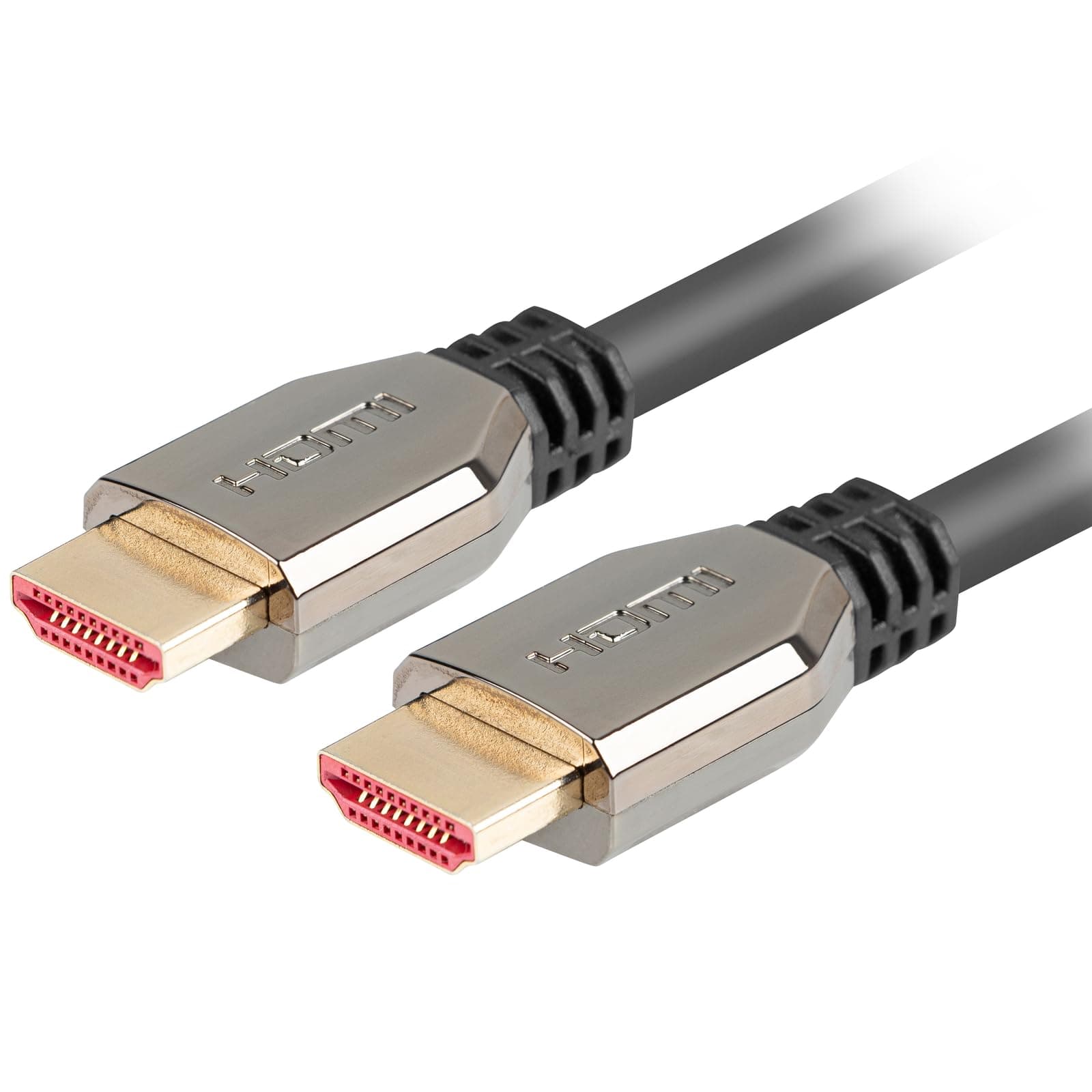 Lanberg HDMI M/M V2.1 8K 60Hz cable 0.5m, black