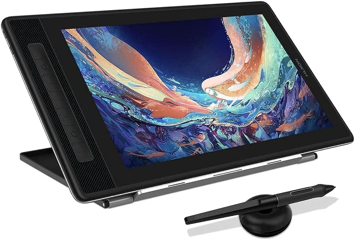 Графичен дисплей таблет HUION Kamvas Pro 13, 13.3", 2.5K 2560 x 1600, Черен