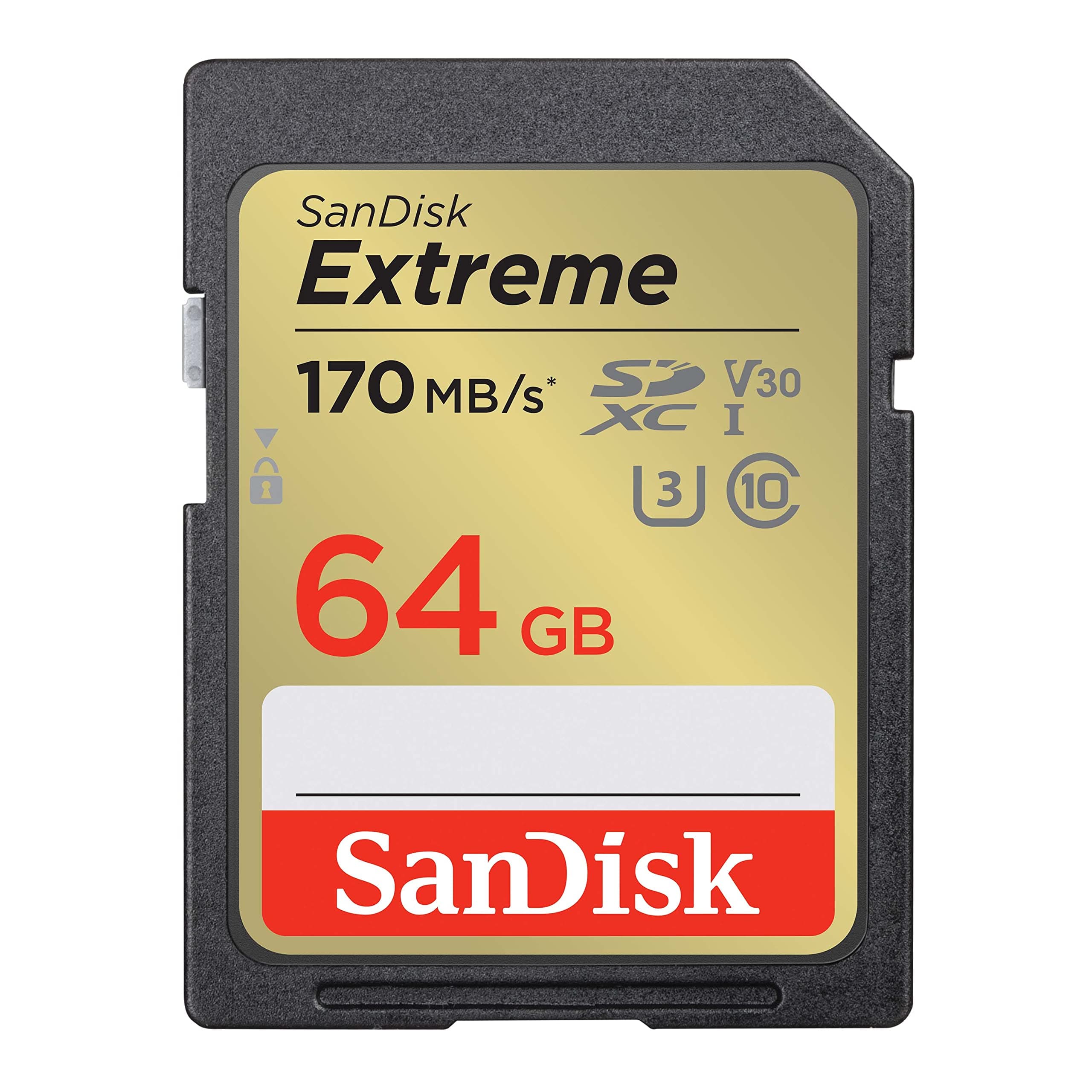 Карта памет SANDISK Extreme SDXC, 64GB