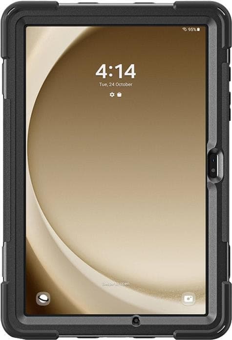 Удароустойчив кейс за Samsung Galaxy Tab S9 FE, S10 FE, S9, S8, S7- 4smarts Rugged Grip Tablet Case (черен)