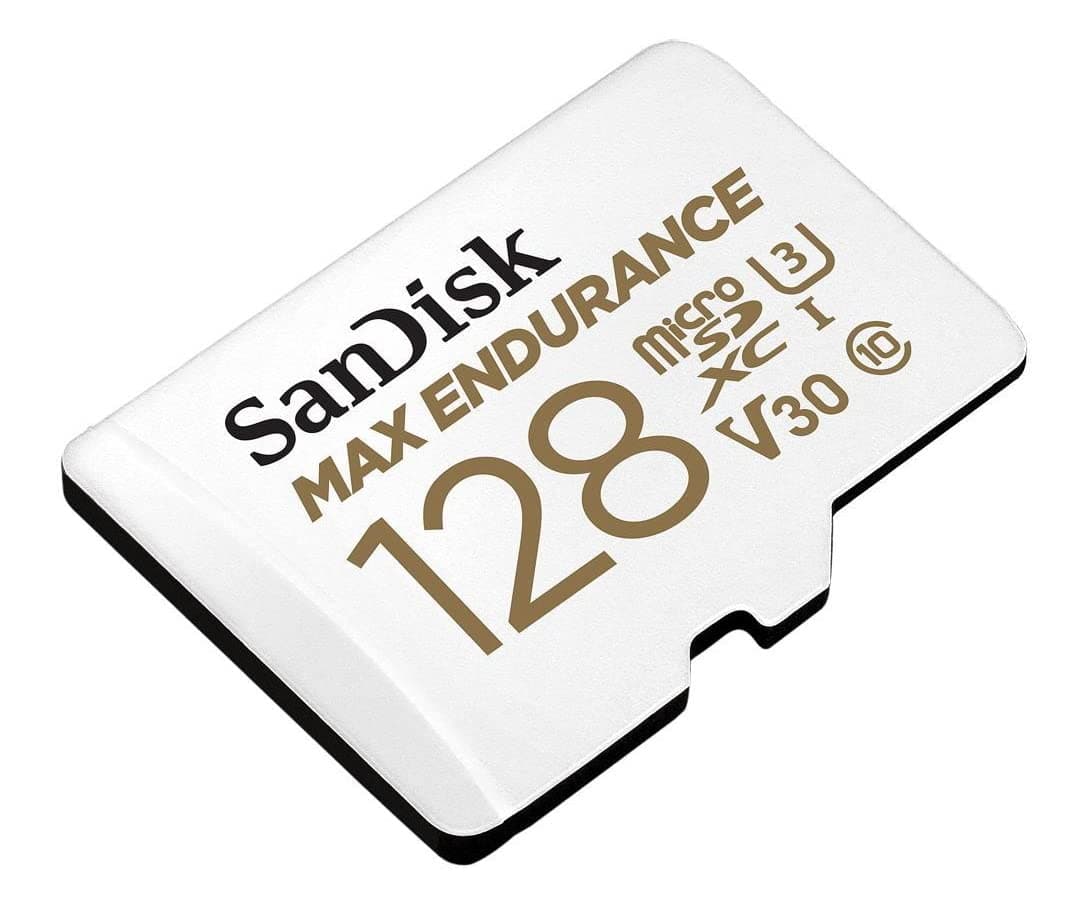 Карта памет SANDISK MAX Endurance, SD Адаптер, micro SDXC UHD, V30, 128GB, Class 10