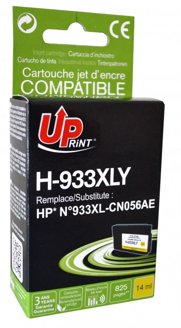 Мастилница UPRINT CN056A HP, Yellow