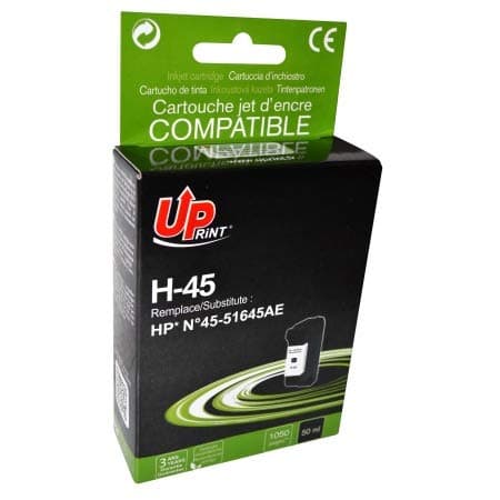 Мастилница UPRINT 51645A HP, Черен