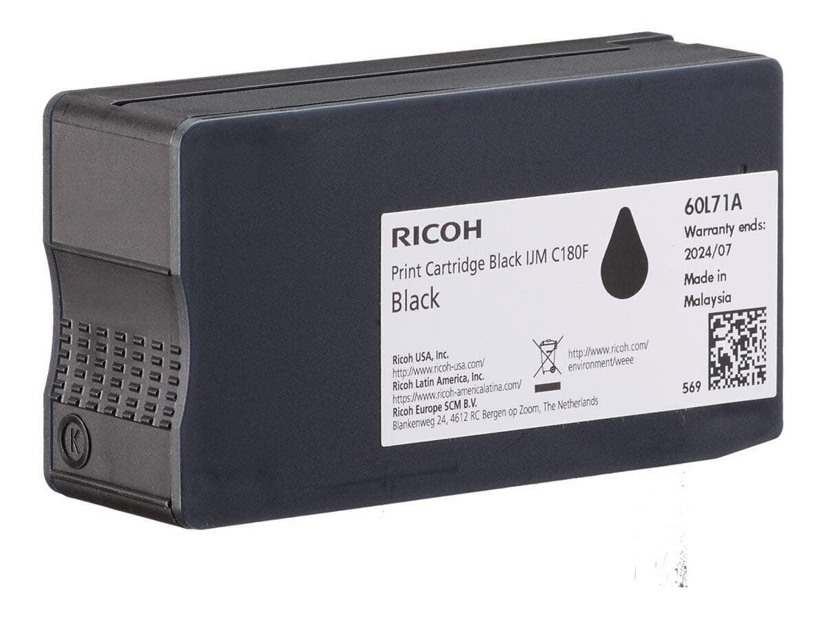 Касета с мастило RICOH IJM C180F, 2000 копия, Black