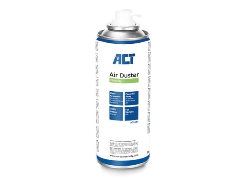 Спрей с въздух ACT AC9501, За клавиатури, LCD, TV монитори, 400 мл.