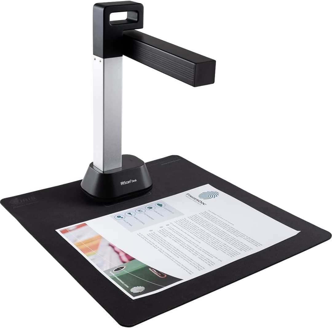 Мулти-функционален скенер IRIS Desk 6, A4, 12 Mp, USB 2.0, Сив