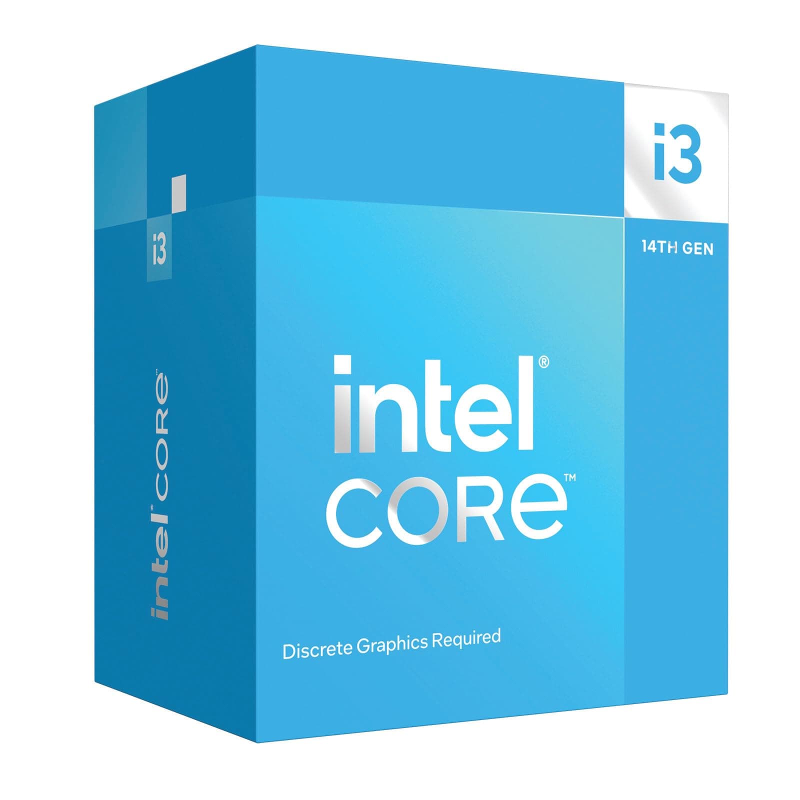 Процесор Intel Raptor Lake Core i3-14100F, 4 Cores, 3.5GHz, 12MB, LGA1700, 60W, BOX